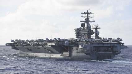 Pentagon'dan Orta Doğu'da 'USS Nimitz' uçak gemisi talimatı! 