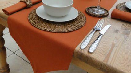 Sofralarınız i&ccedil;in en şık runner modelleri