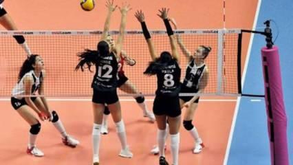 Beşiktaş Kadın Voleybol Takımı k&uuml;me d&uuml;şt&uuml;