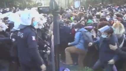 Boğaziçi Üniversitesi öğrencilerinden provokasyon isyanı!