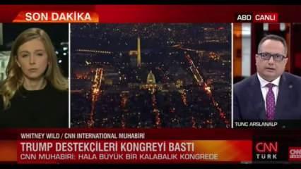 CNN Türk spikerinin sorusu yayından aldırdı!