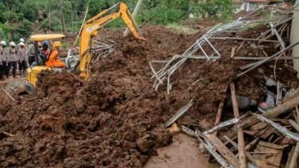 Endonezya'da toprak kaymaları: 13 ölü