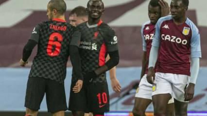 Liverpool, Aston Villa'yı 4 golle geçti
