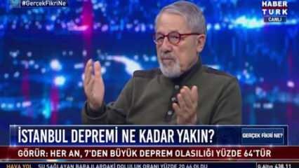 Prof. Dr. Naci Görür’den İstanbul depremi açıklaması: Artık uzatmaları oynuyoruz
