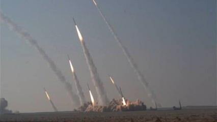 İran balistik füzeler ve İHA'larla düşmanı yok etti