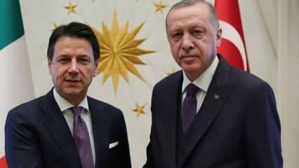 Başkan Erdoğan, İtalya Başbakanı Conte ile görüştü