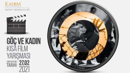 KADEM 'Göç ve Kadın' temalı kısa film yarışması düzenliyor!