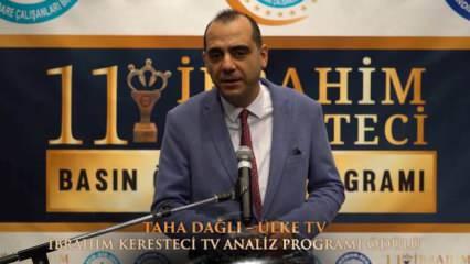 Kanal7 Dış Haberler Koordinatörü Taha Dağlı'ya anlamlı ödül