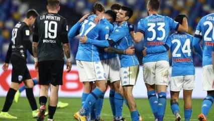 Napoli, İtalya kupasında çeyrek finalde
