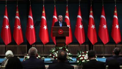 Son Dakika... Kabine toplantısının ardından Başkan Erdoğan alınan kararları açıkladı