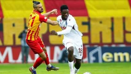 Trabzonspor'un gol umudu Ekuban ilk peşinde