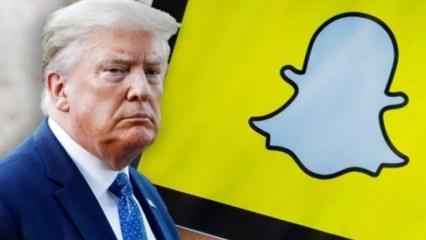 Trump'a bir darbe de Snapchat'ten geldi!