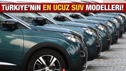 200 bin TL altı Sıfır SUV modelleri: Türkiye'nin en ucuz 2021 SUV modelleri!