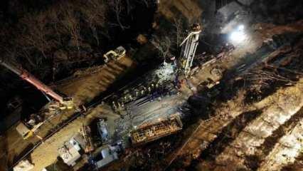 Çin'de madende mahsur kalan 12 işçi 1 hafta sonra kurtarıldı