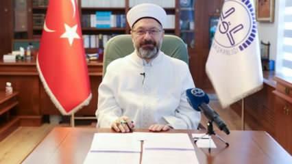 Erbaş'tan Danimarka'daki cami saldırısına kınama