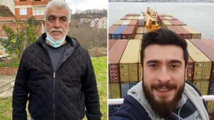 Gemiden kaçırılan stajyer gemici Hamza Orhan’ın babası: Korsanlar, kahrolsun