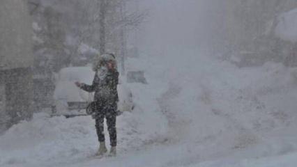 Karlıova'da 25 köy yolu, kardan kapandı