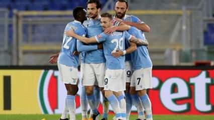 Lazio, İtalya Kupası'nda çeyrek finalde