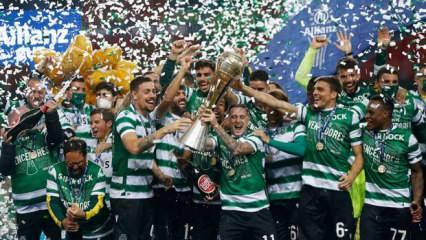 Portekiz Lig Kupası Sporting Lizbon'un!