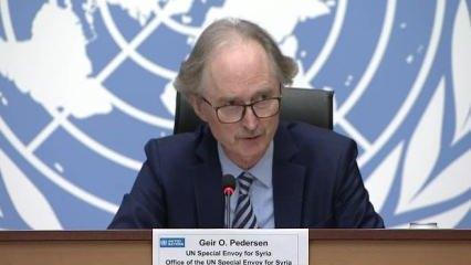 BM Suriye Özel Temsilcisi Geir O. Pedersen: Benim için bir hayal kırıklığı oldu