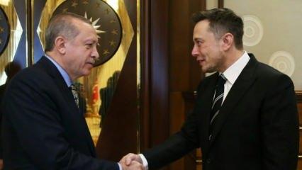 Cumhurbaşkanı Erdoğan, Elon Musk ile görüştü! Dev iş birliği...