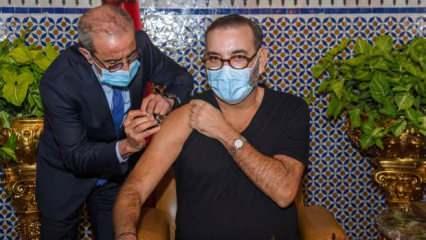 Fas'ta ilk Kovid-19 aşısı Kral 6. Muhammed’e yapıldı