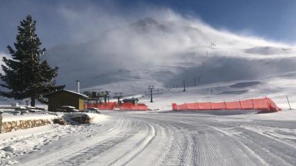 "Turizm başkenti"nde kayak sezonu açıldı