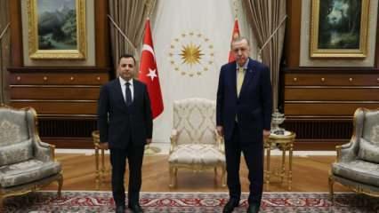 Başkan Erdoğan, AYM Başkanı Arslan'ı kabul etti