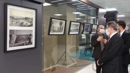 'Günümüz Fotoğraflarıyla Gravürlerde Eyüpsultan' sergisi ziyaretçilere açıldı