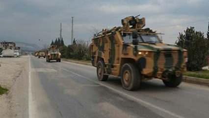 Hatay-Suriye sınır hattına askeri sevkiyat!