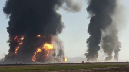 Afganistan-İran sınırında tanker faciası: 60 yaralı