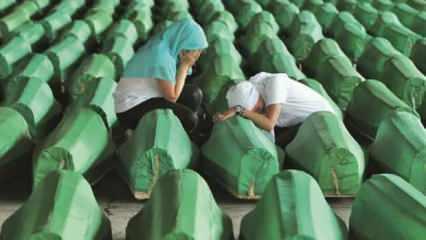 Hollanda hükümetinden Srebrenitsa'da görev yapmış askerlere ödül