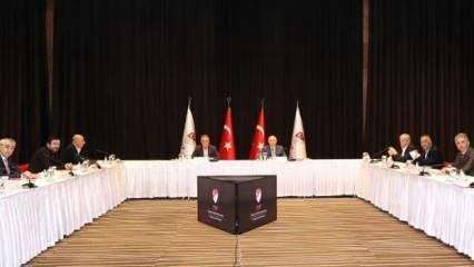 Kulüpler Birliği, Çebi başkanlığında ilk kez toplandı