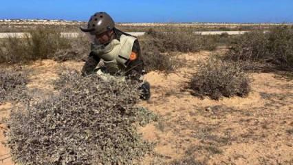 Libya ordusu Sirte-Misrata yolunu mayınlardan temizliyor