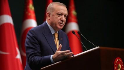 Başkan Erdoğan'dan Regaip Kandili mesajı