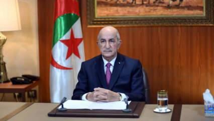 Cezayir Cumhurbaşkanı Tebbun'dan 'Yolsuzluk ve nefretin olmadığı bir cumhuriyet' sözü