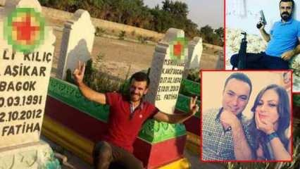 Eskişehir'deki katil zanlısının terörist mezarlığında fotoğrafı çıktı