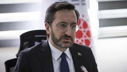 İletişim Başkanı Altun: Ermenistan'daki gelişmelerden endişe duyuyoruz