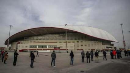 Madrid'de toplu aşılama stadyumda başladı