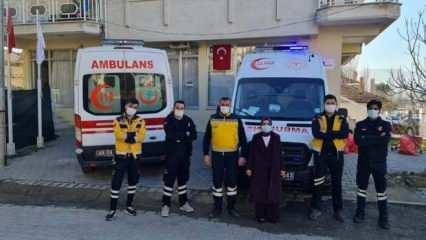 Selendi 112 İstasyonuna yeni ambulans