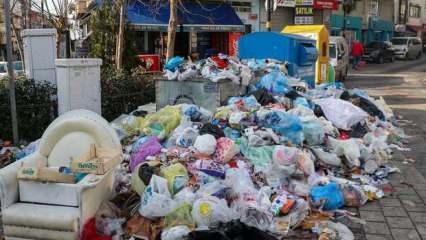 İBB'nin çöp toplama araçları Maltepe'de!