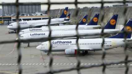 Alman devi Lufthansa'dan 2020'de rekor zarar
