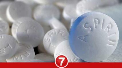 Aspirinin faydaları nelerdir? Hangi hastalıklara karşı aspirin kullanılır? 