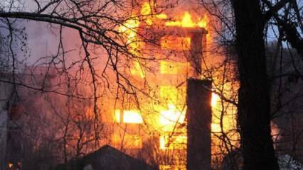 Bilecik'te eski un fabrikasında yangın