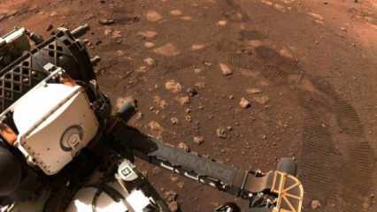 NASA'nın uzay aracı Perseverance, Mars'ta ilk test sürüşünü gerçekleştirdi