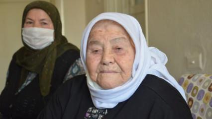 Denizli'de yaşayan 101 yaşındaki İsmahan nine uzun ve sağlıklı yaşamın sırrını anlattı!