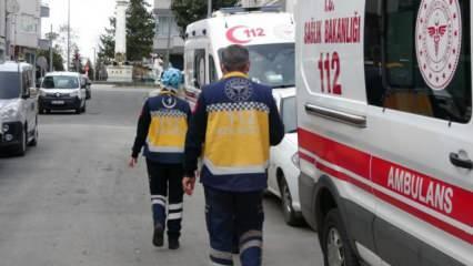 14 Mart Tıp Bayramı'nda skandal görüntü! Sağlık çalışanlarına saldırdı...