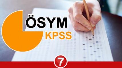 ÖSYM KPSS sınav takvimini açıkladı! KPSS lisans sınavı 2021 yılında ne zaman yapılacak?