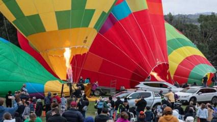 Avustralya'da Kanberra Balon Festivali başladı