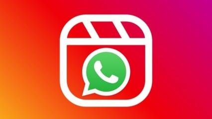 Instagram Reels videoları WhatsApp'a geliyor